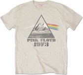 Pink Floyd - Pyramids Heren T-shirt - L - Creme