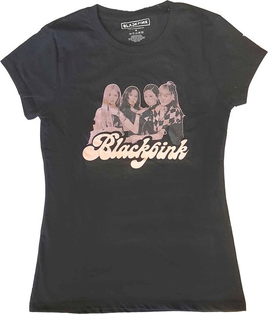 Blackpink - Photo Dames T-shirt - M - Zwart