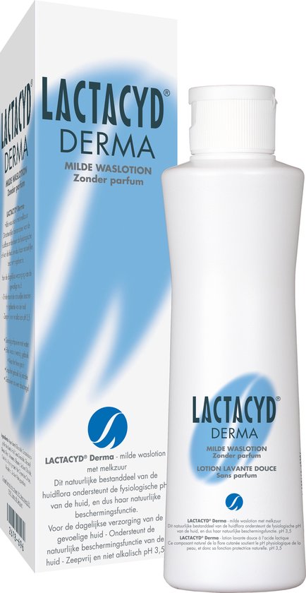 Lactacyd Derma - Wasemulsie - Gezicht & Lichaam - 250 ml