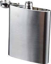 Flasque de Luxe élégante en acier inoxydable - 236 ml (8 oz) - Flacon de boisson - Flacon de terrain - Flachmann
