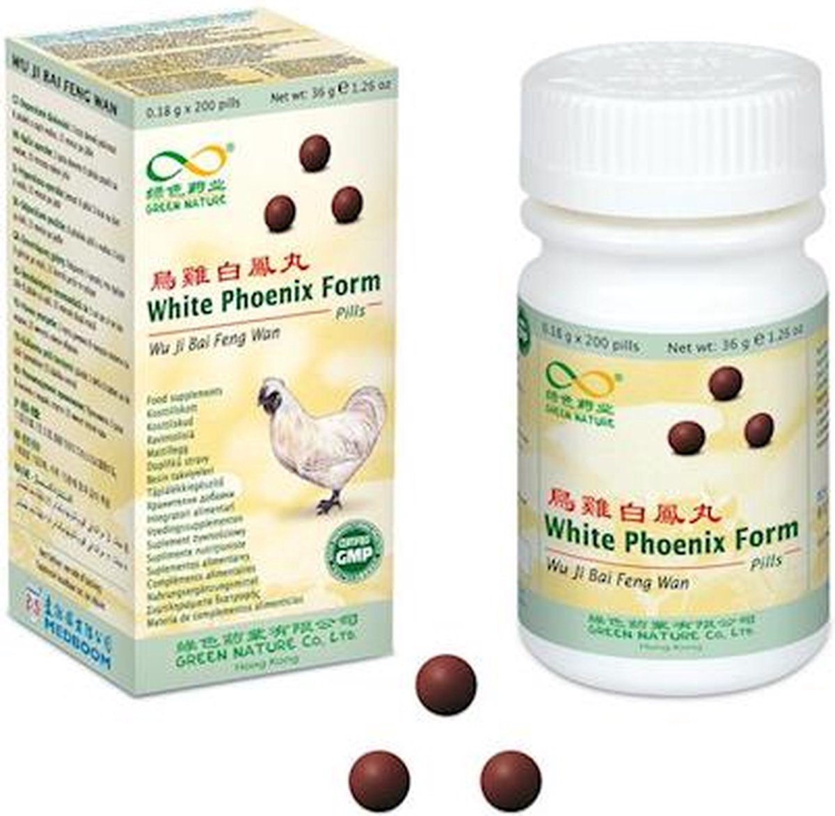 White Phoenix Form – Wu Ji Bai Feng Wan (menstruatie)