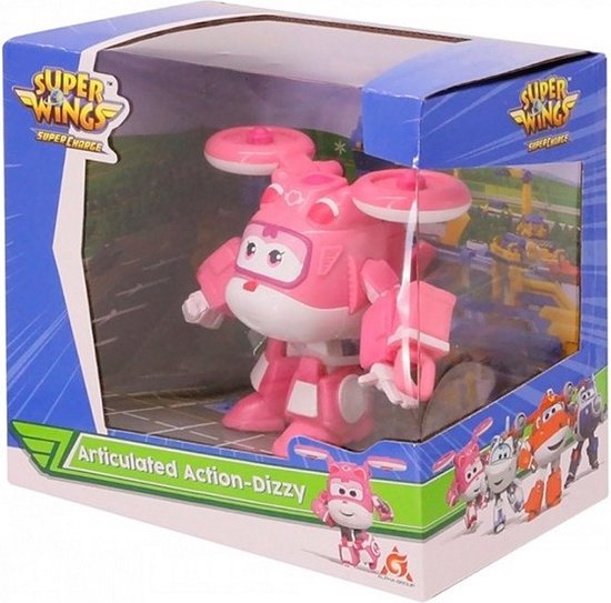 Super Wings Articulated Action Dizzy 13x15cm