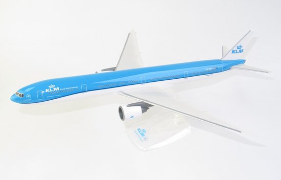 Dialoog doel vlinder KLM schaalmodel Boeing vliegtuig 777-300ER schaal 1:200 lengte 38,93cm |  bol.com