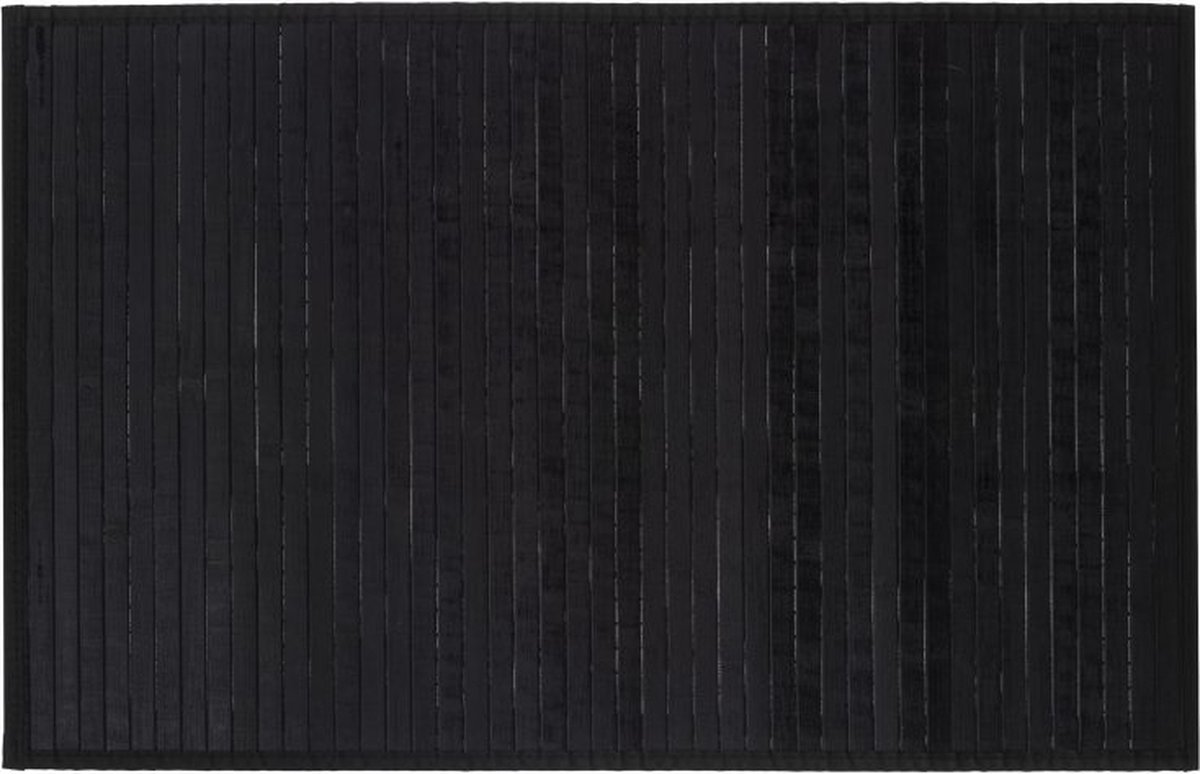 Bamboe badmat Zwart - 80 x 50 cm
