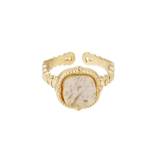 State - Ring - Beige - Milace