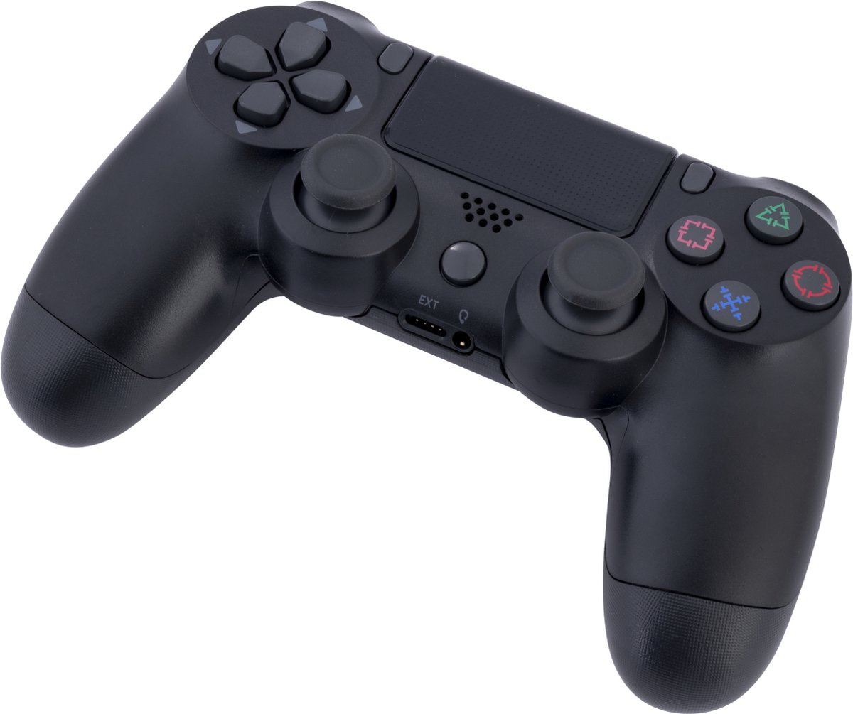 AM-IP® 4 V2 controller - PS4 compatible - Double-motor vibration - draadloos - geschikt voor PlayStation 4 - Gamers - ZWART