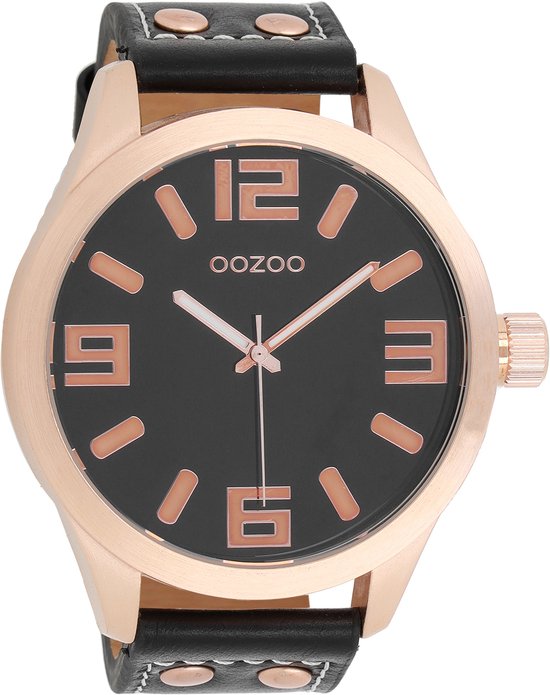 OOZOO Timepieces C1109 - Horloge - Zwart - 51 mm