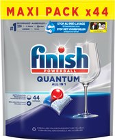 Finish Quantum All in One Regular Tablettes pour lave-vaisselle - 44 Tabs