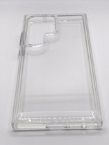 Crystal Clair Nano Coating TPU Anti-Kras backcover - Geschikt voor Samsung Galaxy S23 Ultra - Transparant