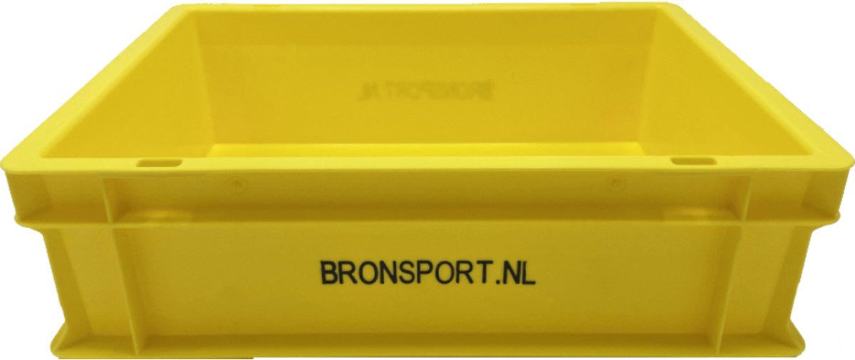 Opbergkist/Stapelbak Mini Geel 40x30x12 cm