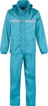 BJØRNSON Dusch Rain Suit Women & Men - Imperméable - Taille XL - Aqua blue