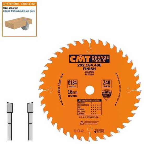 CMT 292.216.80M HM-zaagblad fijne vertanding 216 x 30 x 80T | CMT Online CMT 292.216.80M HM-zaagblad fijne vertanding 216 x 30 x 80T | CMT Online