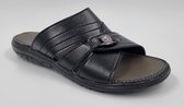 WALKING - Heren Slippers - Slippers voor Heren - Zwart - Maat 43