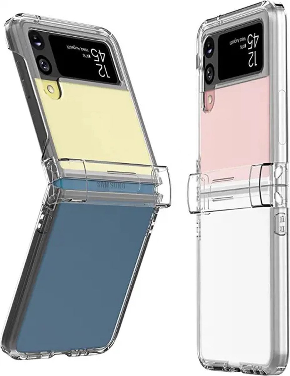 CaseSamsung Nukin, Hoesje voor Samsung Galaxy Z Flip 3 - 5G Transparant