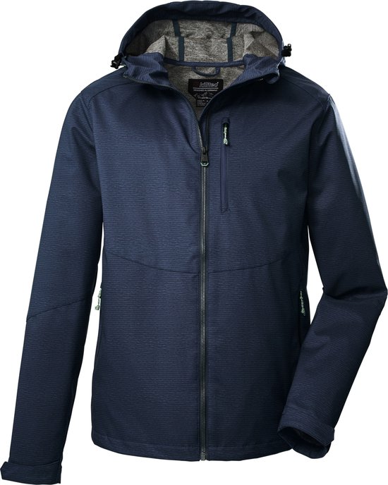 Killtec KOS 84 Men Softshell Jacket - Softshell - Heren - Blauw - Maat M