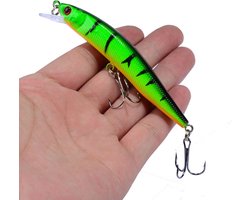 Kunstaas voor snoek - baars - hengelsport - pluggen - roofvissen - 12 centimeter