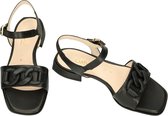 Gabor -Dames - zwart - sandalen - maat 40