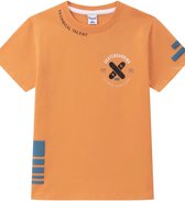 Oranje t-shirt met korte mouwen
