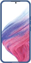 Geschikt voor Nillkin Super Frosted Shield Samsung Galaxy A54 Hoesje Blauw