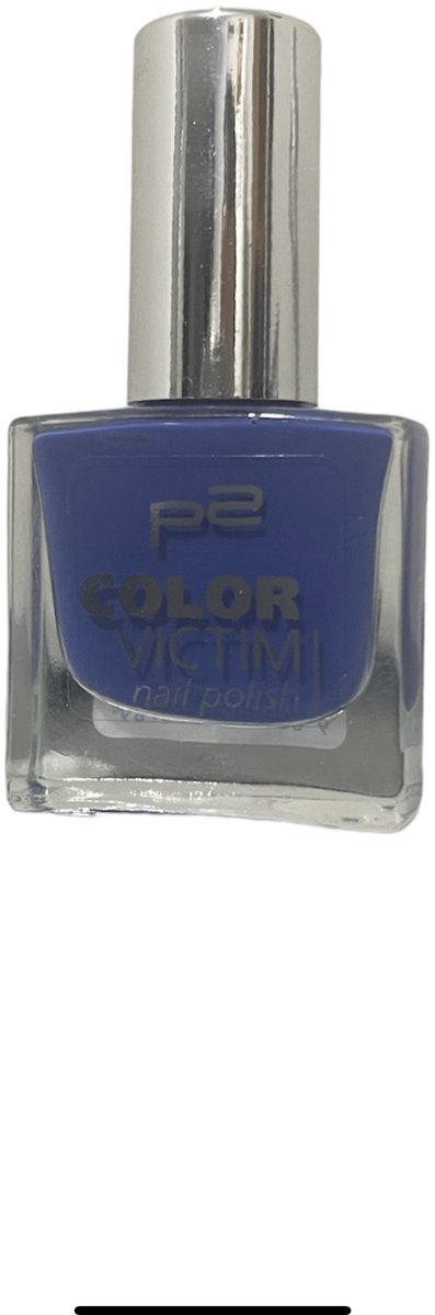 P2 Cosmetics EU Color Victim Nagellak 628 High Five 8ml blauw