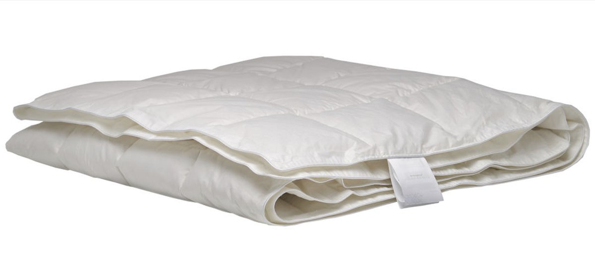 Zomerdekbed dons | fluffy dekbed | schuddons | donsdeken | warmteklasse 4 | 240x200 | Slaap koel in de zomer!