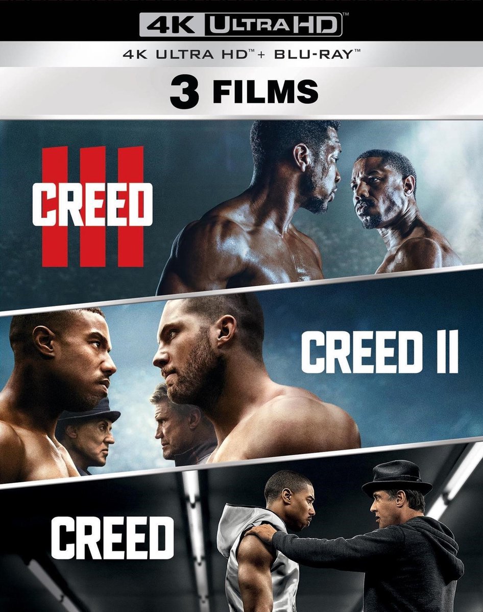 Creed 1 -3 (4K Ultra HD Blu-ray)-