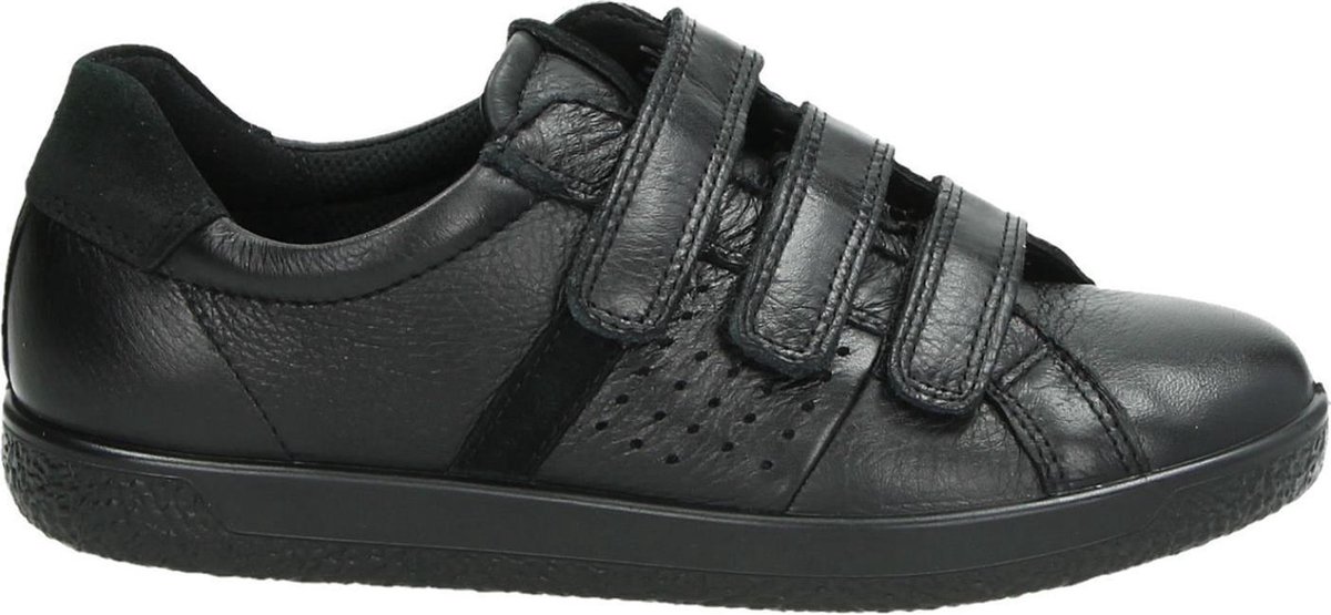 ECCO Soft 1 dames klittenbandschoen - Zwart - Maat 40 | bol.com