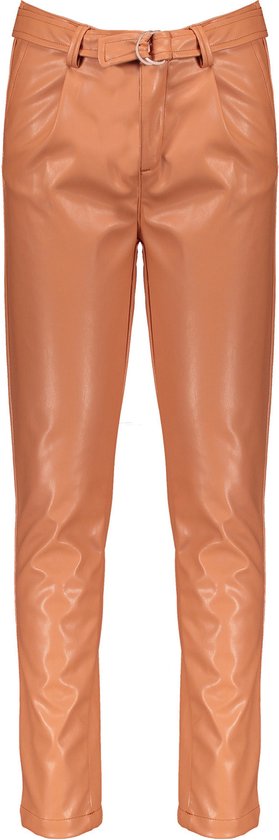 Pantalon Filles PU + ceinture - Sylver - Soft Copper