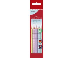 Faber-Castell kleurpotlood -Jumbo Grip – pastel – etui 5 stuks – FC-110991