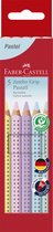 Faber-Castell kleurpotlood -Jumbo Grip - pastel - etui 5 stuks - FC-110991