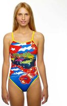 Turbo Cuba Colours Zwempak Veelkleurig XL Vrouw