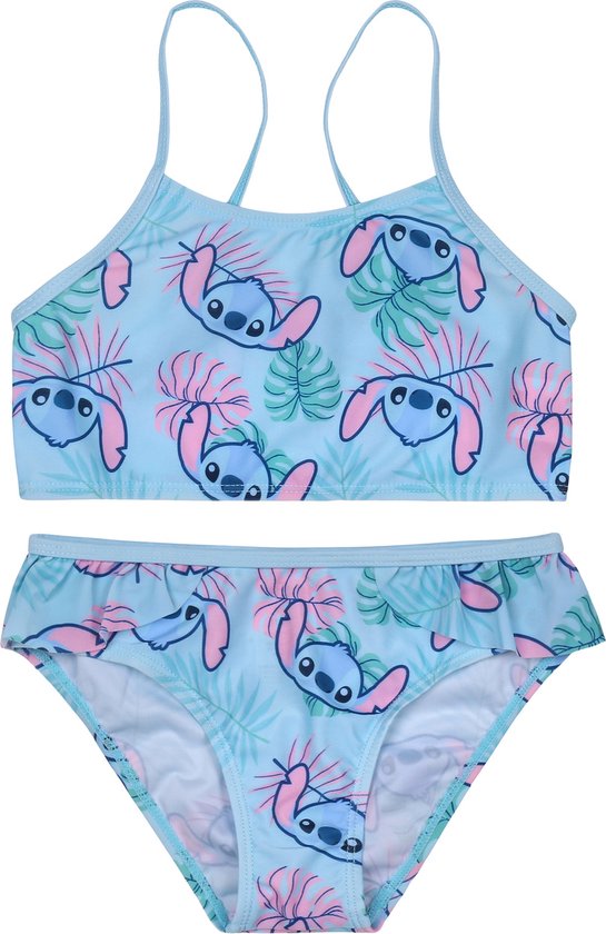 Lilo & Stitch Disney - Blauw tweedelig zwempak voor meisjes / 104-110