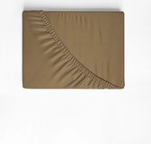 Jersey Topper - Hoeslaken - 200 x 200/220 - TAUPE