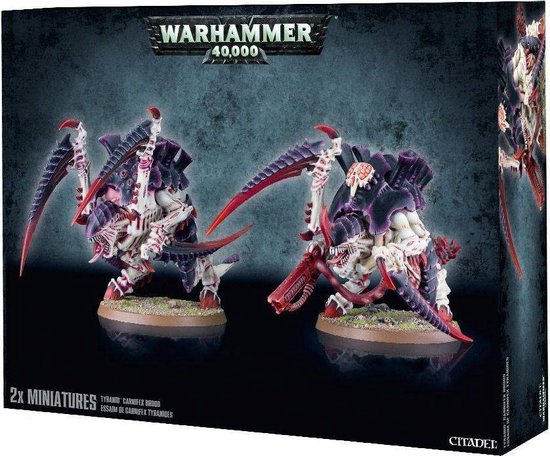 Warhammer 40,000 Xenos Tyranids: (Old One Eye's) Carnifex Brood | bol