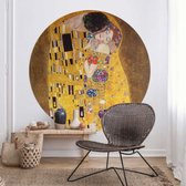 Behangcirkel 150cm De kus, Gustav Klimt - Wallz