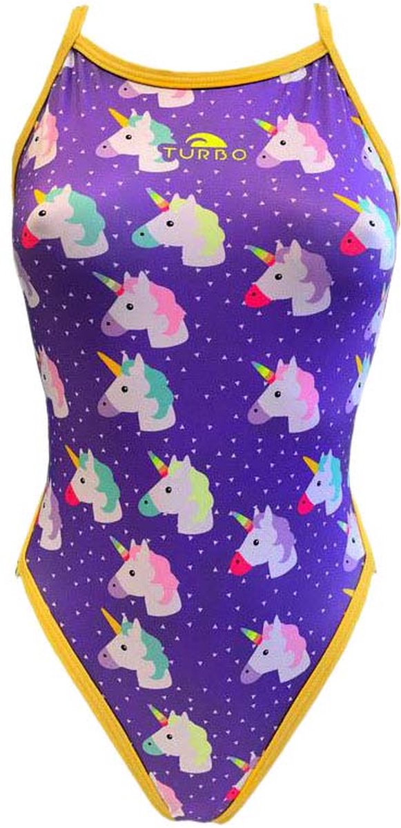 Turbo Unicorn Revolution Zwemkleding Paars 2XL Vrouw Violet