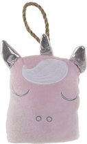 Collection Items Butoir de porte chambre d'enfant - Poids 1 kilo - Style Unicorn/ licorne - rose - 16 x 21 cm