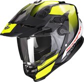 Scorpion Adf-9000 Air Trail Black-Neon Yellow M - Maat M - Helm