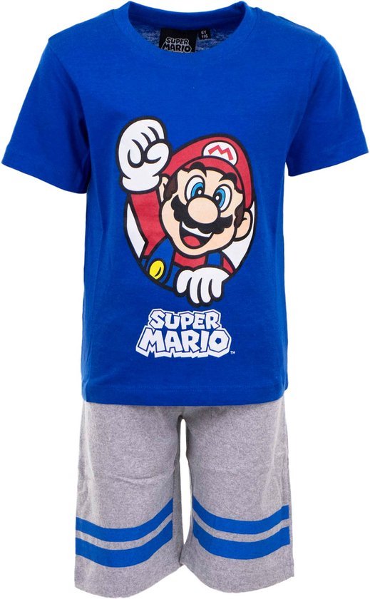 Pyjama court Super Mario Bros Taille 98 cm / 3 ans.