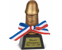 Widmann Gouden pik/piemel award - 13 cm - trofee - fun cadeaus