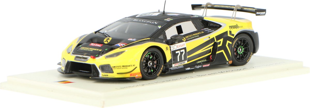 Lamborghini Huracán GT3 Barwell Motorsport #77 24H Spa 2017 - 1:43 - Spark