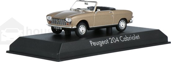 Modèle réduit Peugeot 204 1967 White 1:18 1/18 | Norev