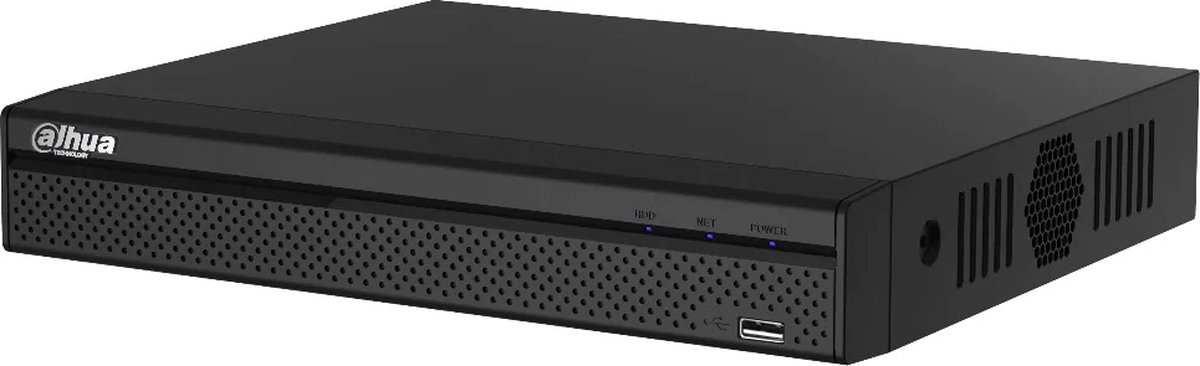 Dahua Technology NVR2108HS-4KS2 Netwerk Video Recorder (NVR) 1U Zwart