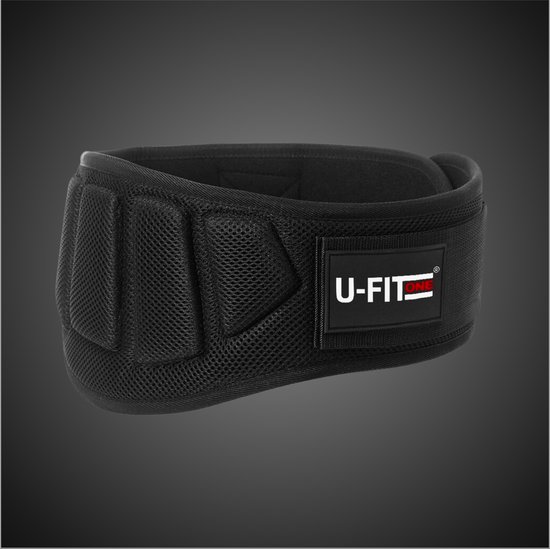U Fit One Lifting Belt - Halterriem - Fitness Riem - Powerlift Riem - Leer Gewichthefriem - Lever Belt - Powerlifting - Deadlift - Maat: L - U Fit One