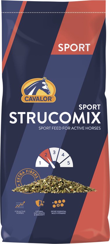 Mangime Strucomix Senior Per Cavalli Anziani (circa 20+ Anni) - Miscela Strutturale Ricca Di Fibre, 20 Kg