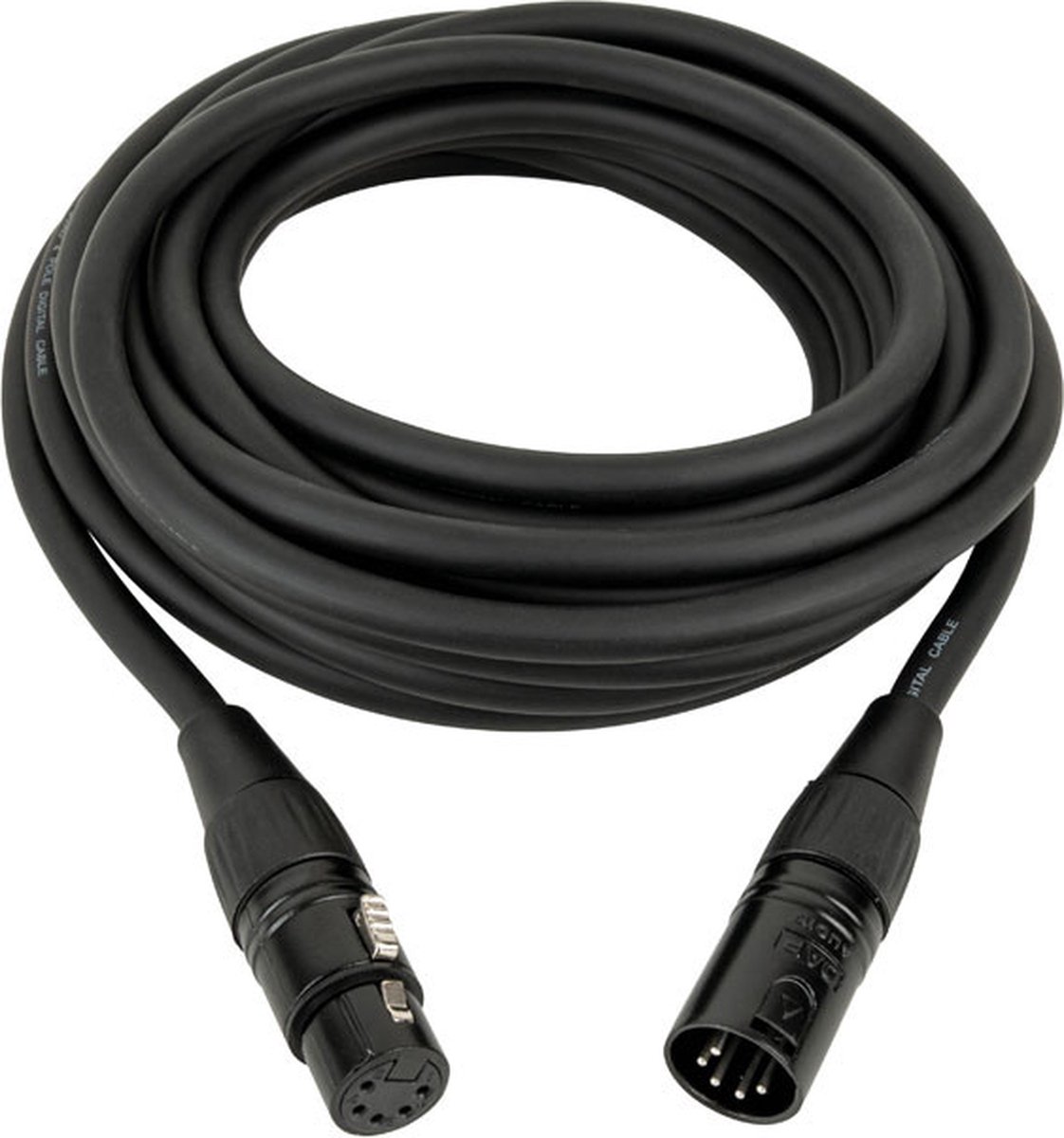 DAP FL86 DMX-kabel XLR 5-pins M-F 6 meter
