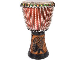 Djembé Senegal groot Kangaba KDJS14 35x62cm.