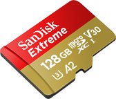 SanDisk Extreme microSDXC-kaart 128 GB UHS-Class 3 Schokbestendig, Waterdicht