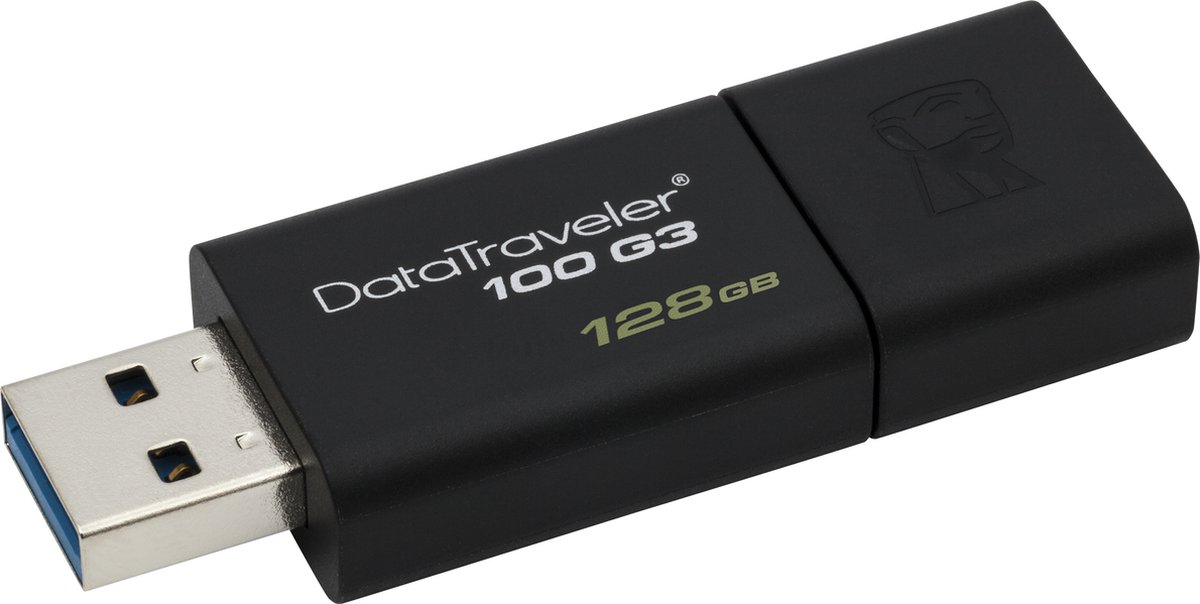 Kingston DataTraveler 100 G3 - USB-stick - 128 GB