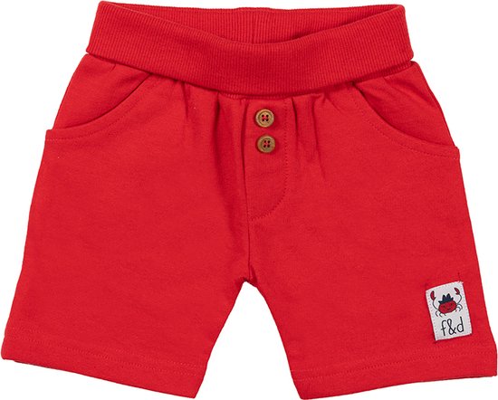 Frogs and Dogs - Short Garçons - Rouge - Taille 62
